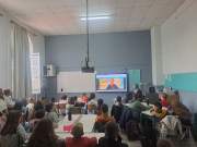 Συνέλευση μαθητών και παρακολούθηση βίντεο