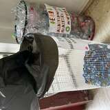 Συλλογή όλων των ανακυκλώσιμων υλικών και απορριμμάτων του σχολείου από την περιβαλλοντική ομάδα των μαθητών 